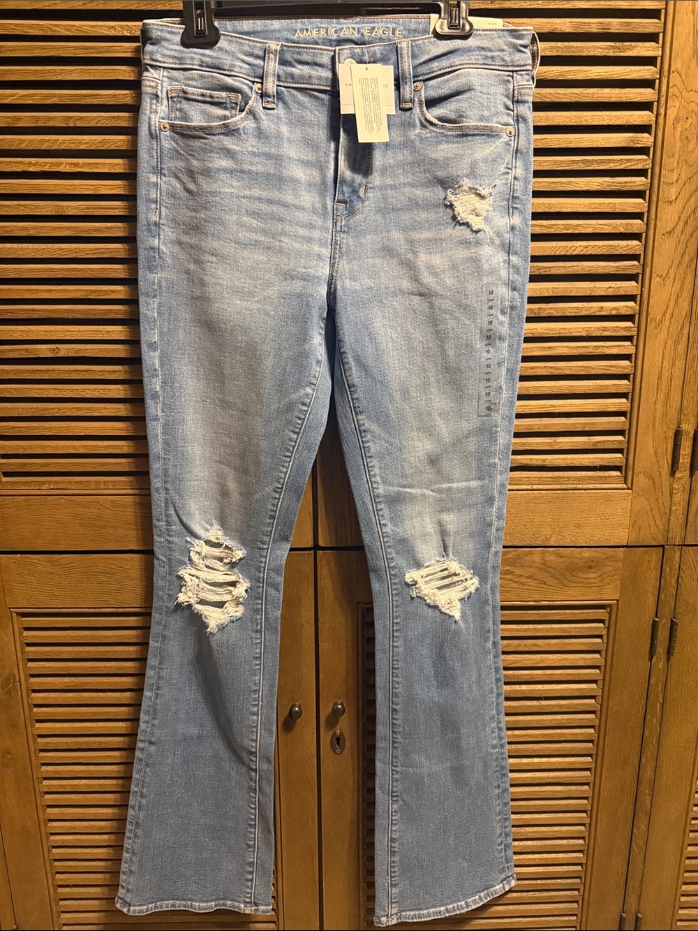 American Eagle Outfitters high-rise skinny kick - 10 Long
